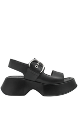 VicMatie VM80O Black Sling Back Platform Sole 1500