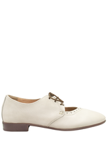 Anis Anis AS4F White Oxford With Cut Out Accent Perri