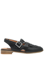EveryBody E25N Black Fisherman Sling Sandal Simba