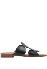 Nuova Nuova N1Q Black Geometric Mule YHA