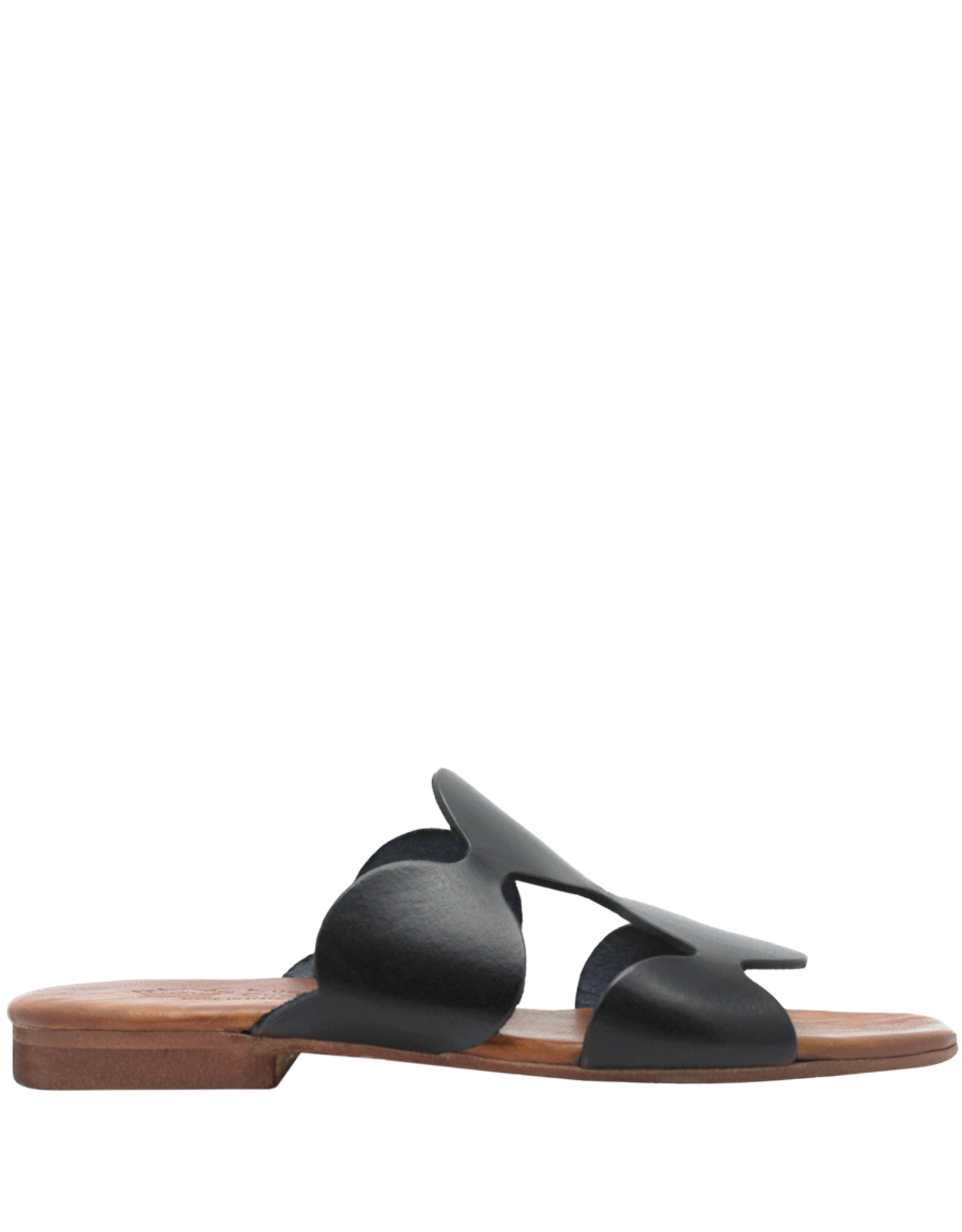 Nuova Nuova N1Q Black Geometric Mule YHA