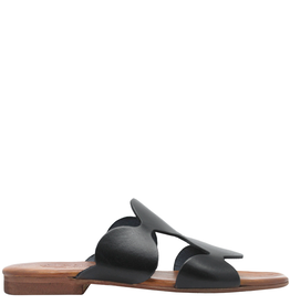 Nuova Nuova N1Q Black Geometric Mule YHA