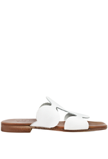 Nuova Nuovo N1O White Geometric Mule YHA