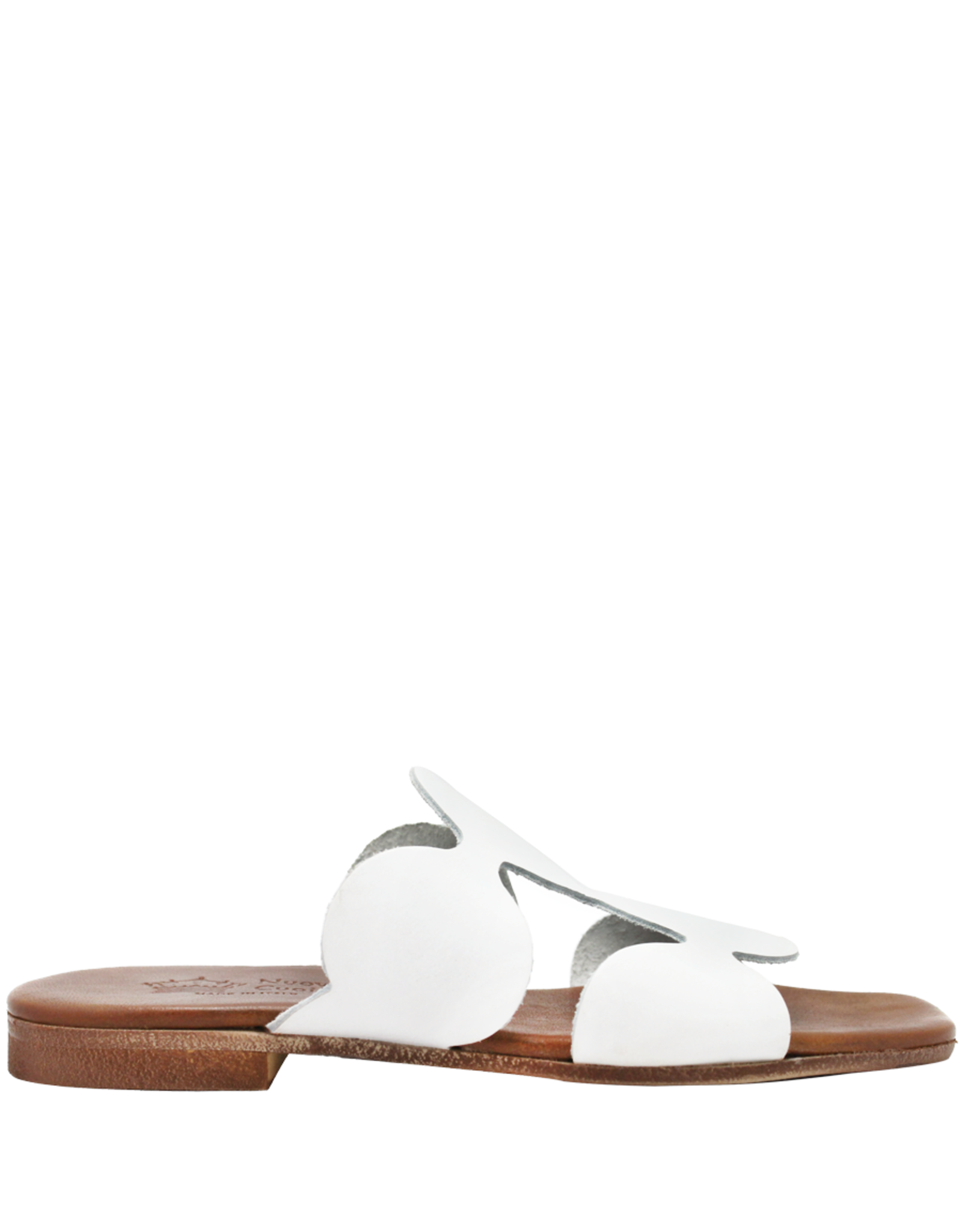 Nuova Nuovo N1O White Geometric Mule YHA