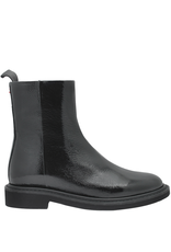 Halmanera Halmanera H47Z  Black Patent Flat Boot Naima