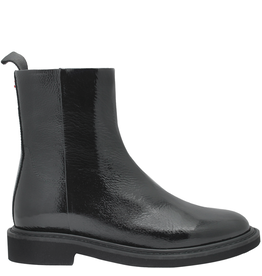 Halmanera Halmanera H47Z  Black Patent Flat Boot Naima