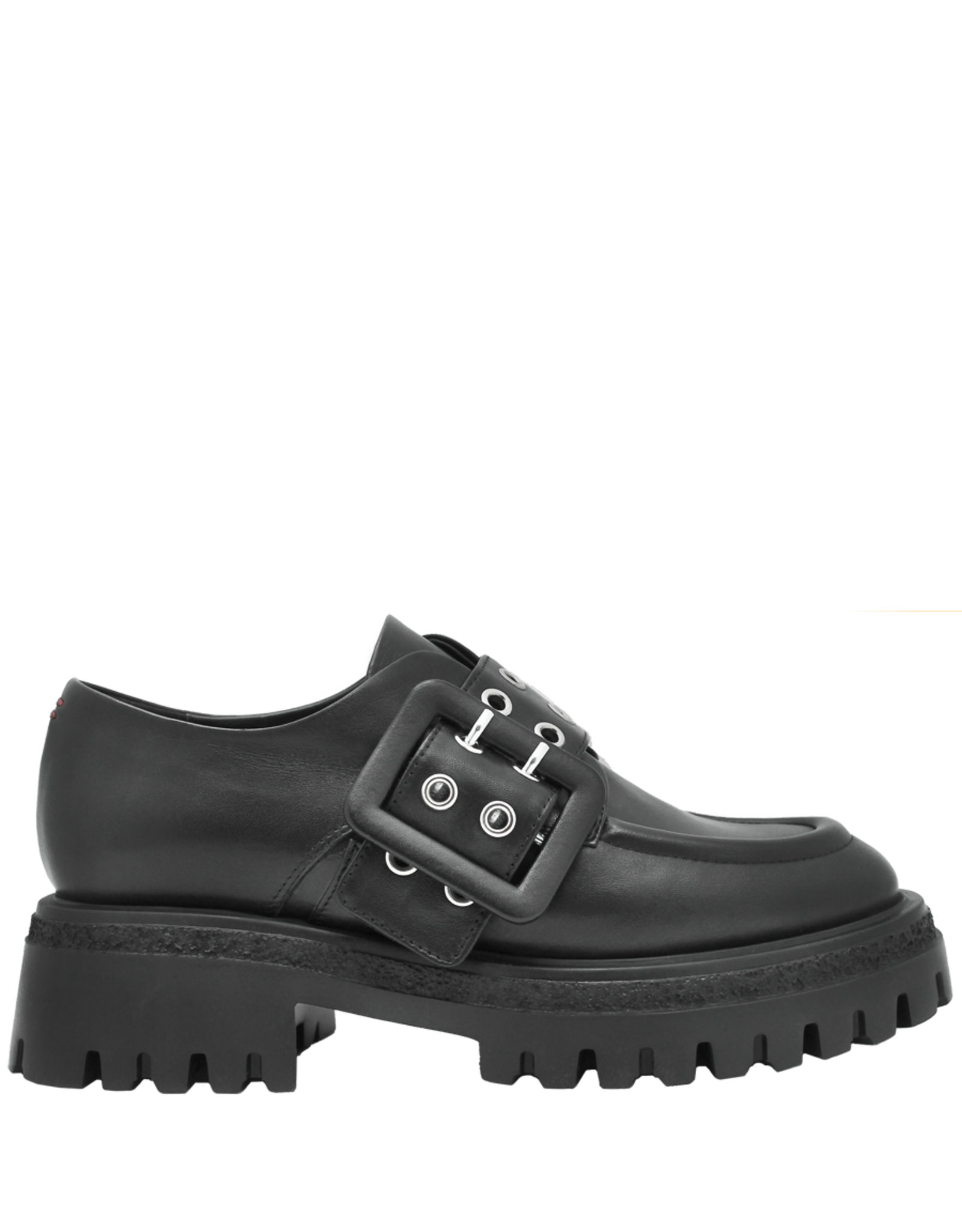 Halmanera Halmanera H48C Black Buckled Tread Oxford Rabia