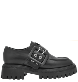 Halmanera Halmanera H48C Black Buckled Tread Oxford Rabia