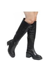 Halmanera Halmanera H48H Black Two in One: Knee Boot/Ankle Boot Ruby