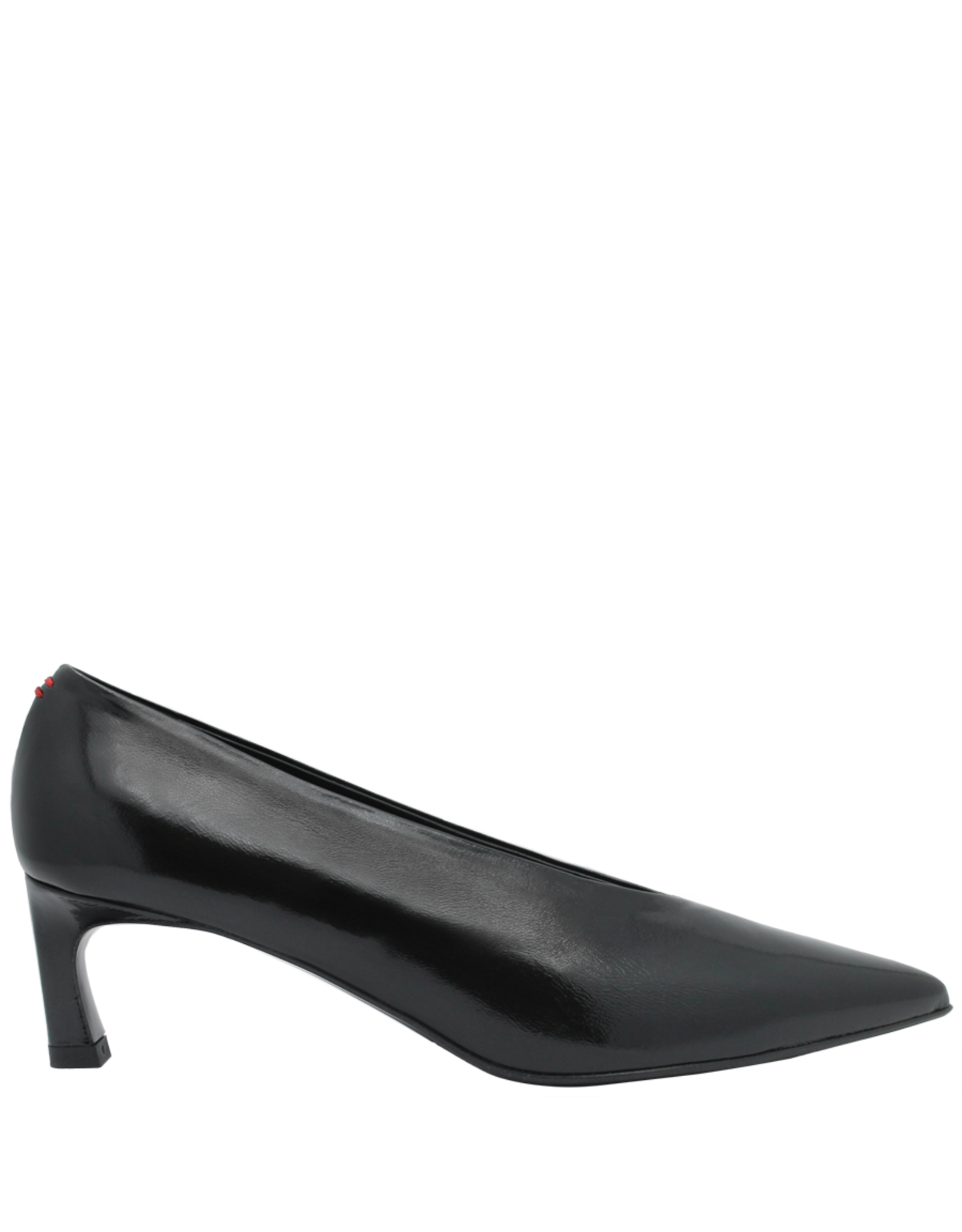 Halmanera Halmanera H48O Black Pat Point Toe Pump Veda