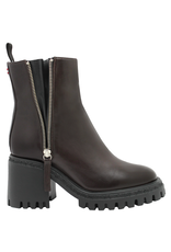 Halmanera Halmanera H48E Brown Double Zipper Tread Remi