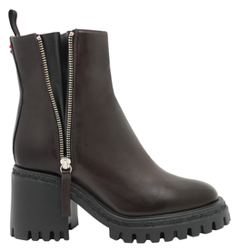 Halmanera Halmanera H48E Brown Double Zipper Tread Remi