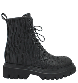 Now Now N44Z Black Boot With Pleats 9004