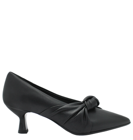 Now Now  N45E Black Knotted Pump 9073
