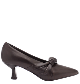 Now Now N45F Brown Knotted Pump 9073
