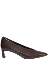 Halmanera Halmanera H48N Brown Pat Point Toe Pump Veda