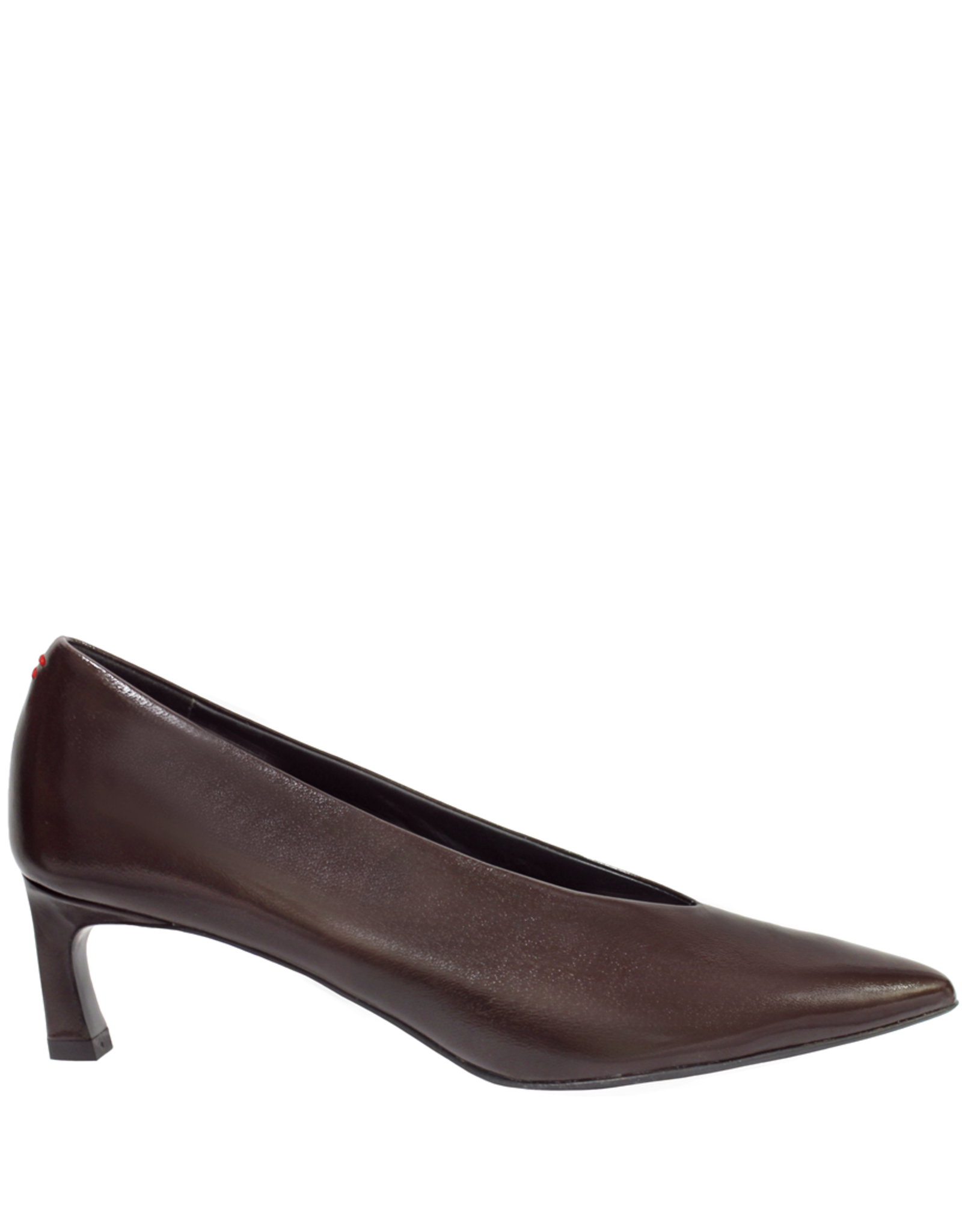 Halmanera Halmanera H48N Brown Pat Point Toe Pump Veda