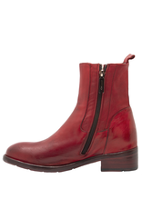 LeMargo LeMargo LE2V Red Chelsea Flat Boot Arisa