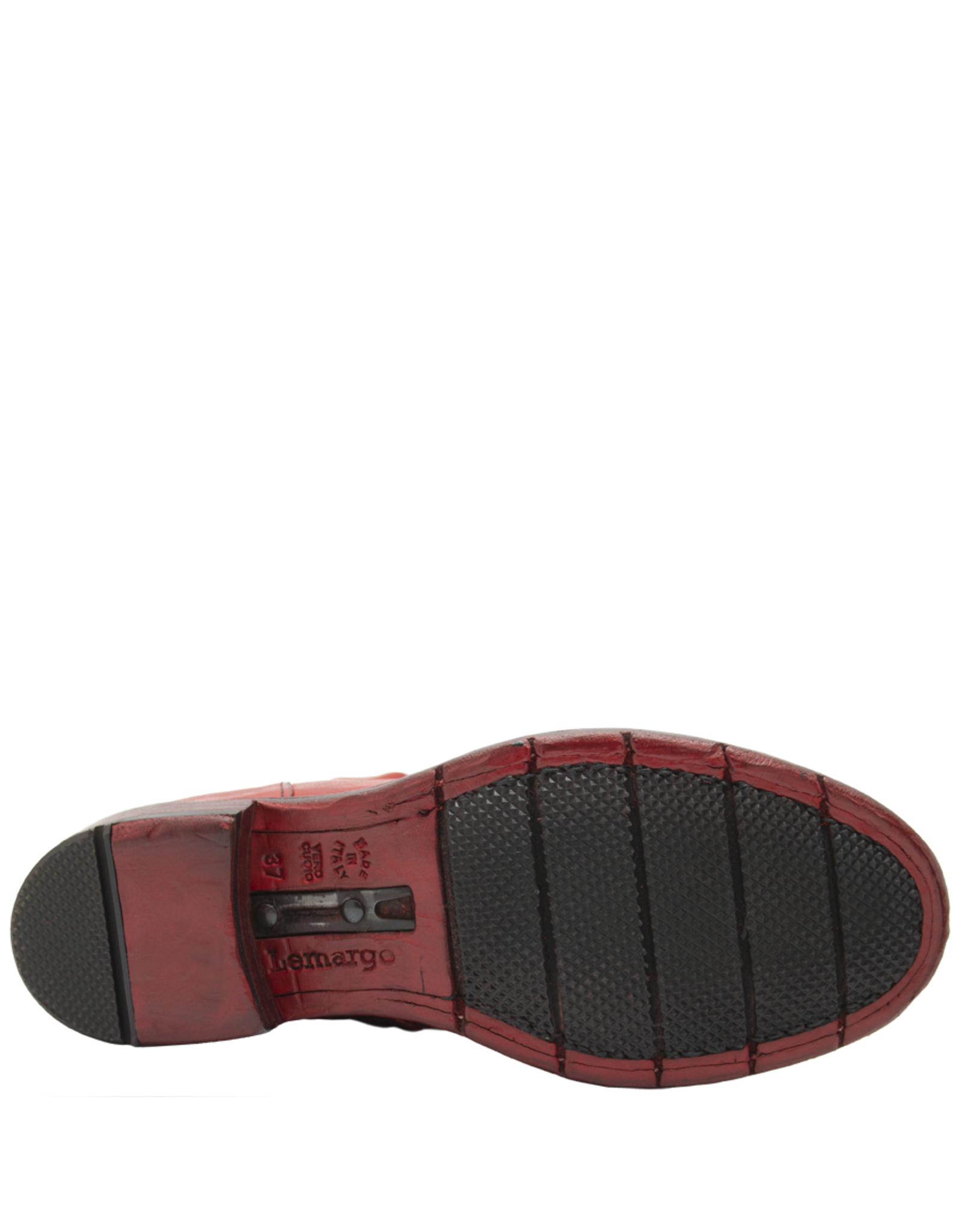 LeMargo LeMargo LE2V Red Chelsea Flat Boot Arisa