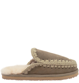 Mou Mou MU2U Grey Lambswool Mule Dutch
