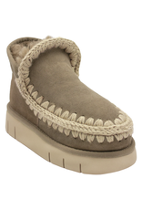 Mou Mou MU2Z Grey Lambswool Boot Victor