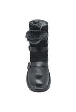 Moma Moma MA11L Black Shearling 3 Buckle Boot Jenna