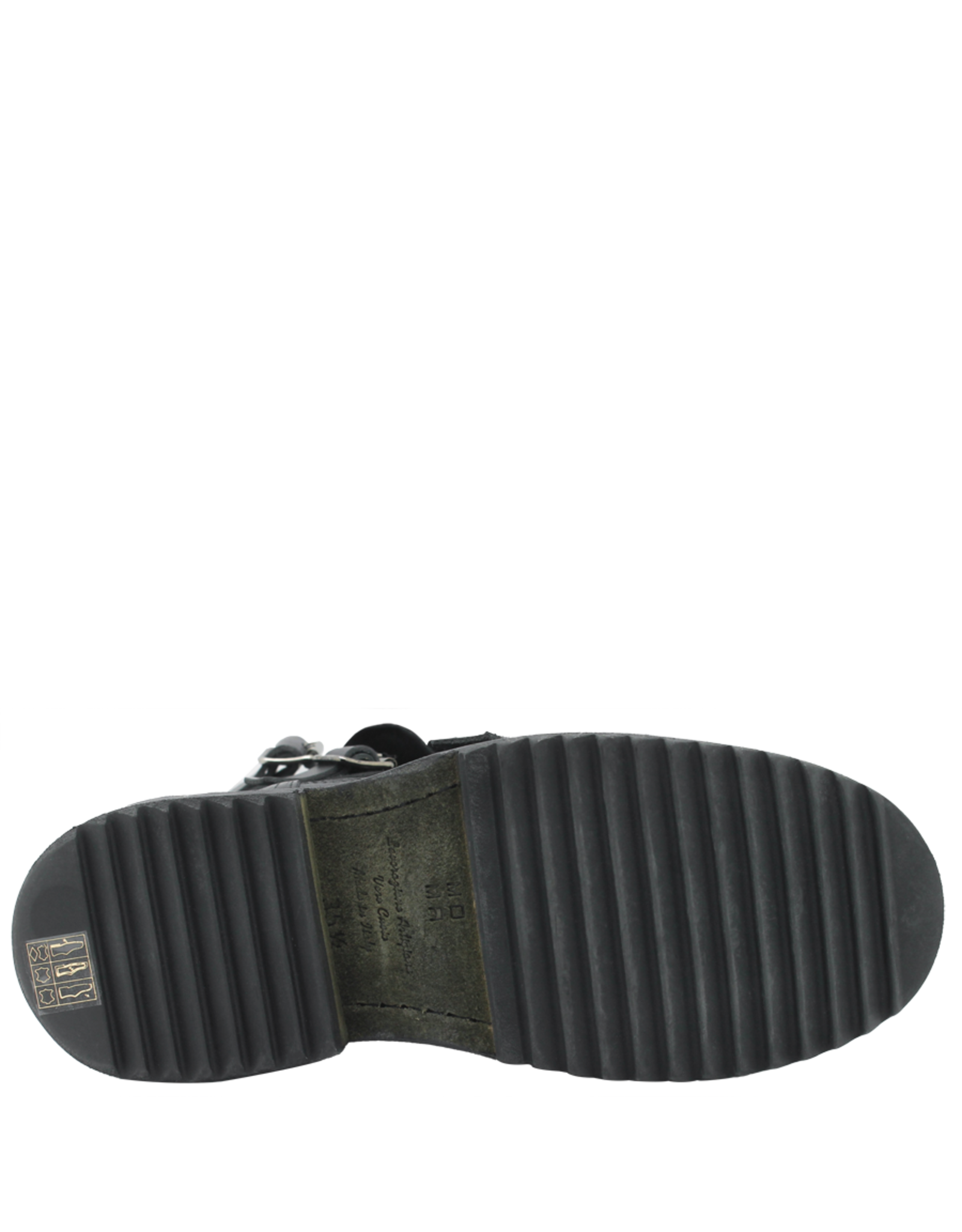 Moma Moma MA11L Black Shearling 3 Buckle Boot Jenna