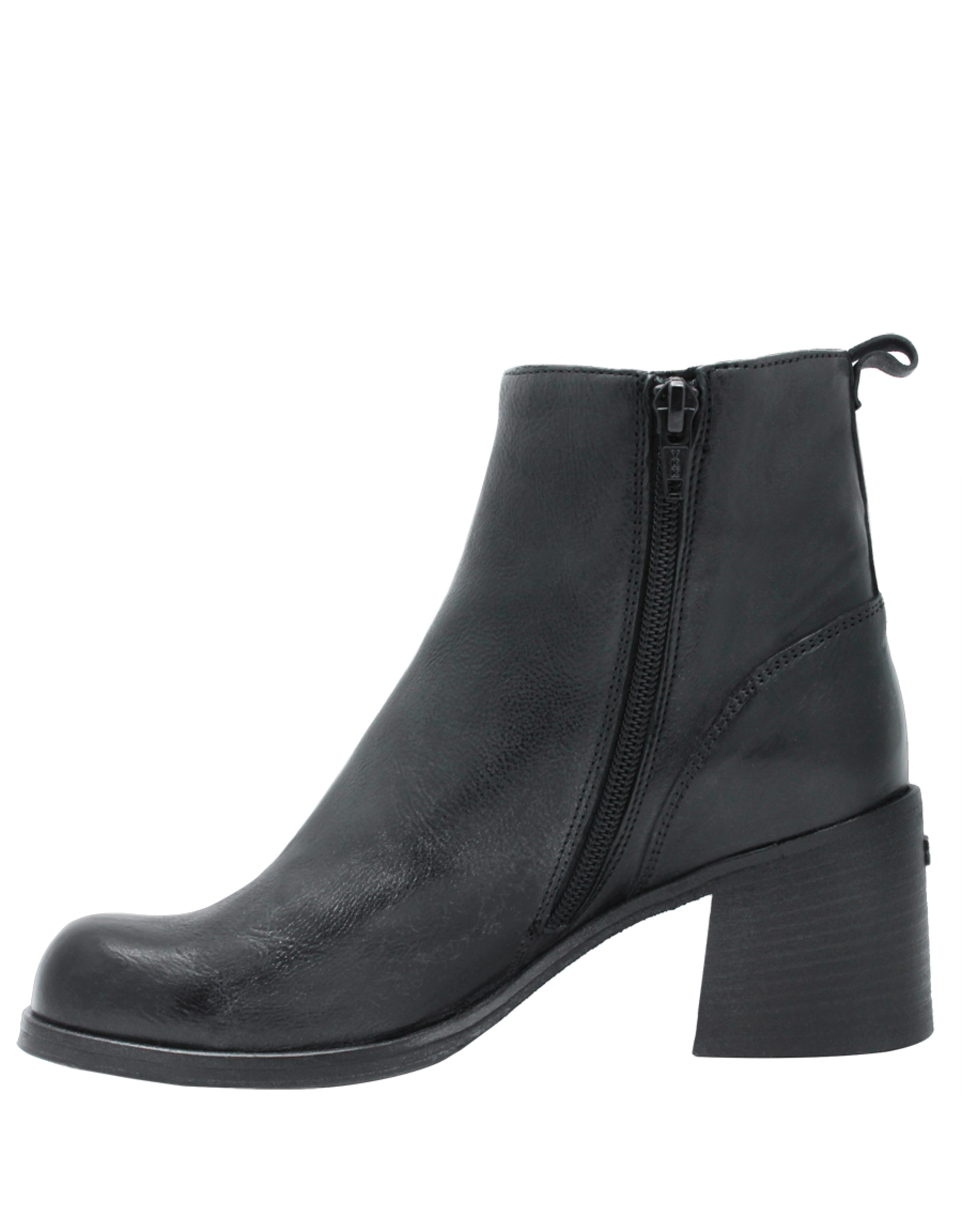 Moma Moma MA11N Black Medium Heel Boot Korbin