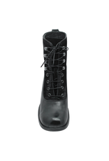 Moma Moma MA11P Black Lace-Up Boot Mallory
