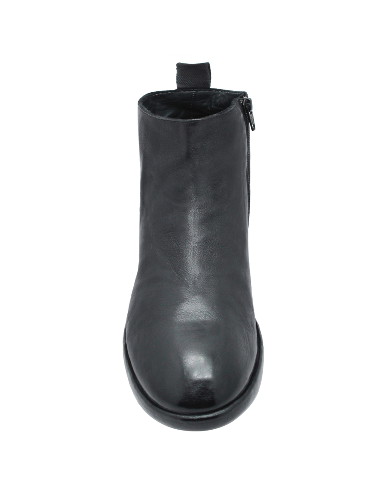Moma Moma MA11R Black Flat Ankle Boot Tierna
