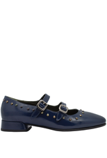 Laura Bellariva LauraBellariva LB3V Blue Pat 2 Buckle MaryJane 9712