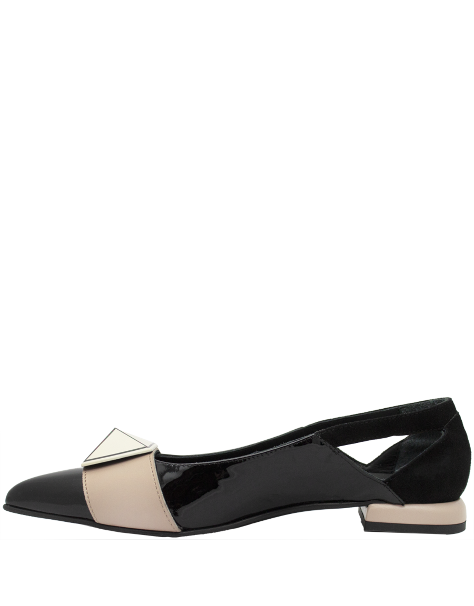 OtherWoman OtherWoman  OW1A Black/Ivory Ballerina Onyx