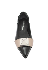 OtherWoman OtherWoman  OW1A Black/Ivory Ballerina Onyx