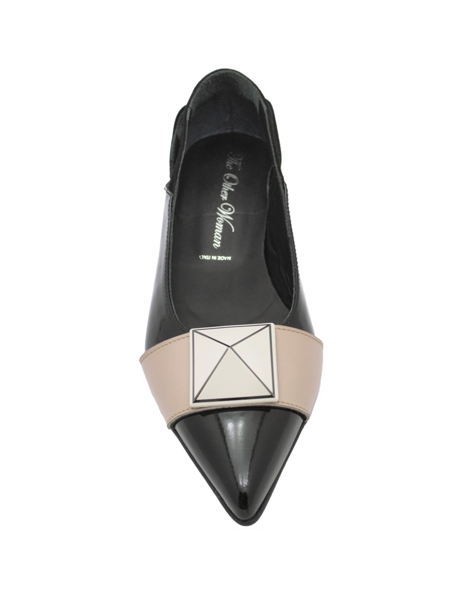 OtherWoman OtherWoman  OW1A Black/Ivory Ballerina Onyx