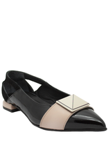 OtherWoman OtherWoman  OW1A Black/Ivory Ballerina Onyx