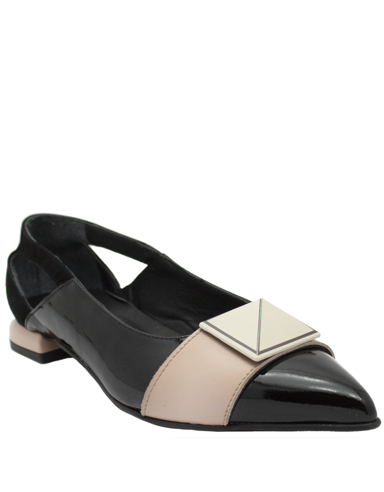 OtherWoman OtherWoman  OW1A Black/Ivory Ballerina Onyx