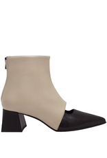 OtherWoman OtherWoman OW1B Black Ivory Pump Boot Opal