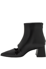 OtherWoman OtherWoman OW1B Black Ivory Pump Boot Opal
