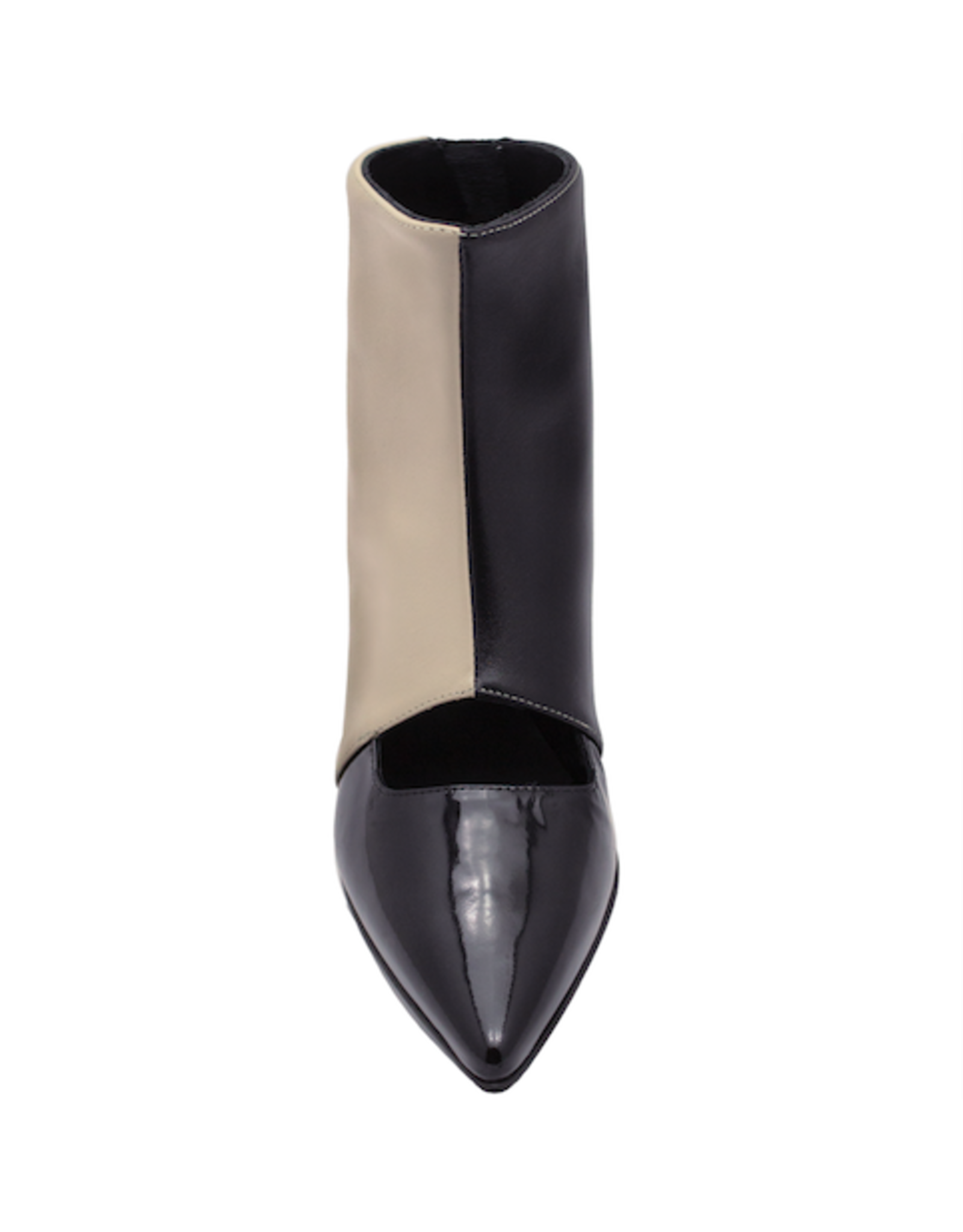 OtherWoman OtherWoman OW1B Black Ivory Pump Boot Opal