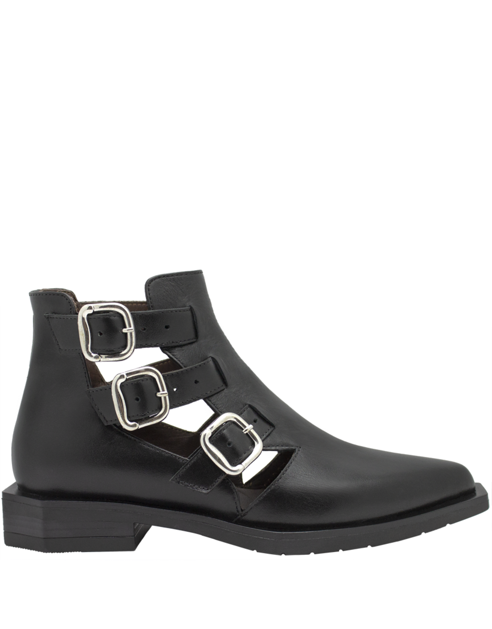 LeBohemien LeBohemien B2C Black Buckle Boot Elva