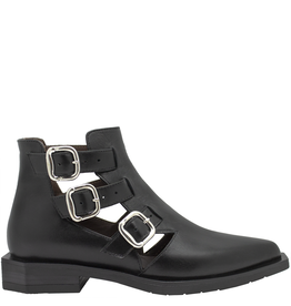 LeBohemien LeBohemien B2C Black Buckle Boot Elva