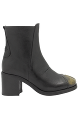 LeRuemarcel LeRuemarcel LR1O Black Ankle Boot Kishi