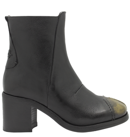 LeRuemarcel LeRuemarcel LR1O Black Ankle Boot Kishi