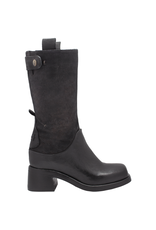 LeRuemarcel LeRuemarcel LR1R Black MidCalf Boot Kuja