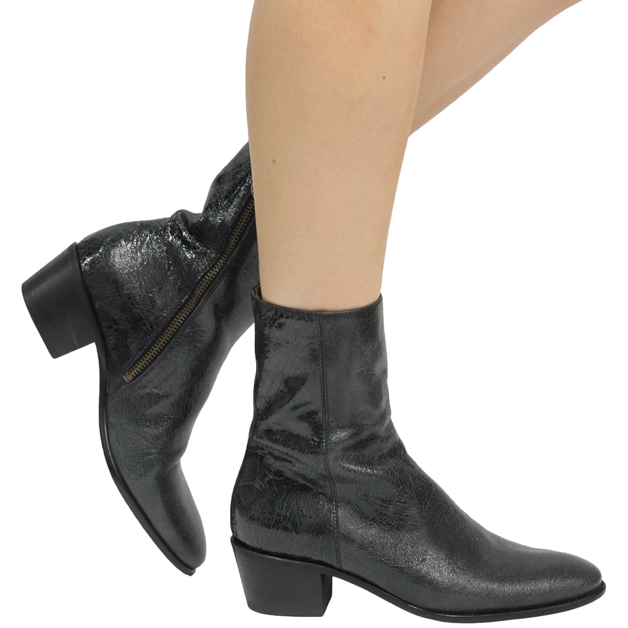 Fiorentini+Baker FB91O Black Glaze Dressy Boot Elora - Head Start