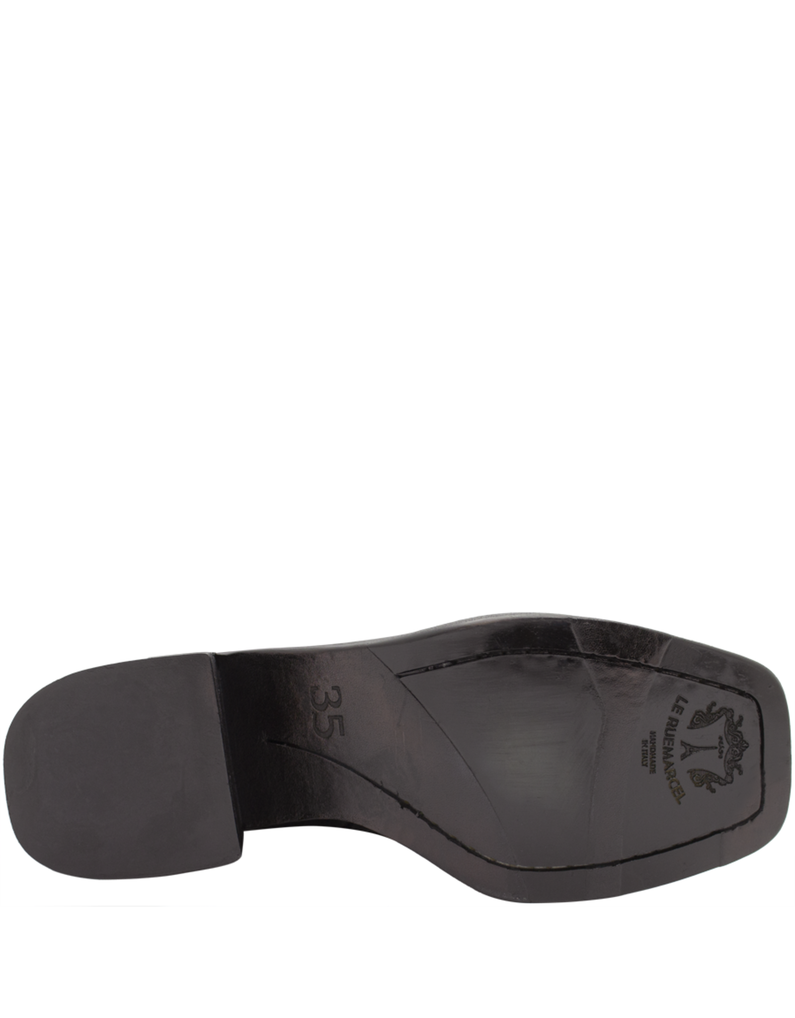 LeRuemarcel LeRuemarcel LR1R Black MidCalf Boot Kuja