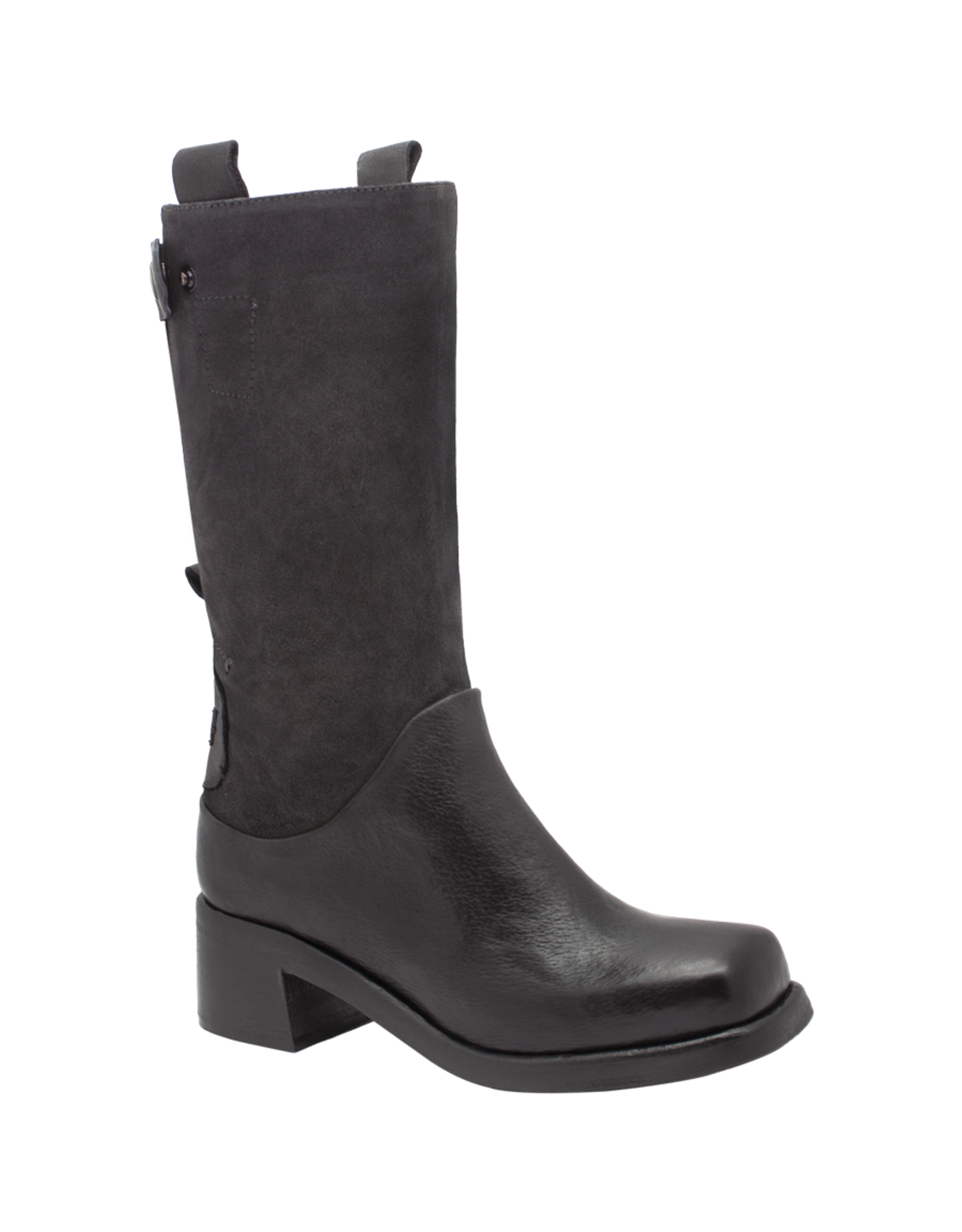 LeRuemarcel LeRuemarcel LR1R Black MidCalf Boot Kuja