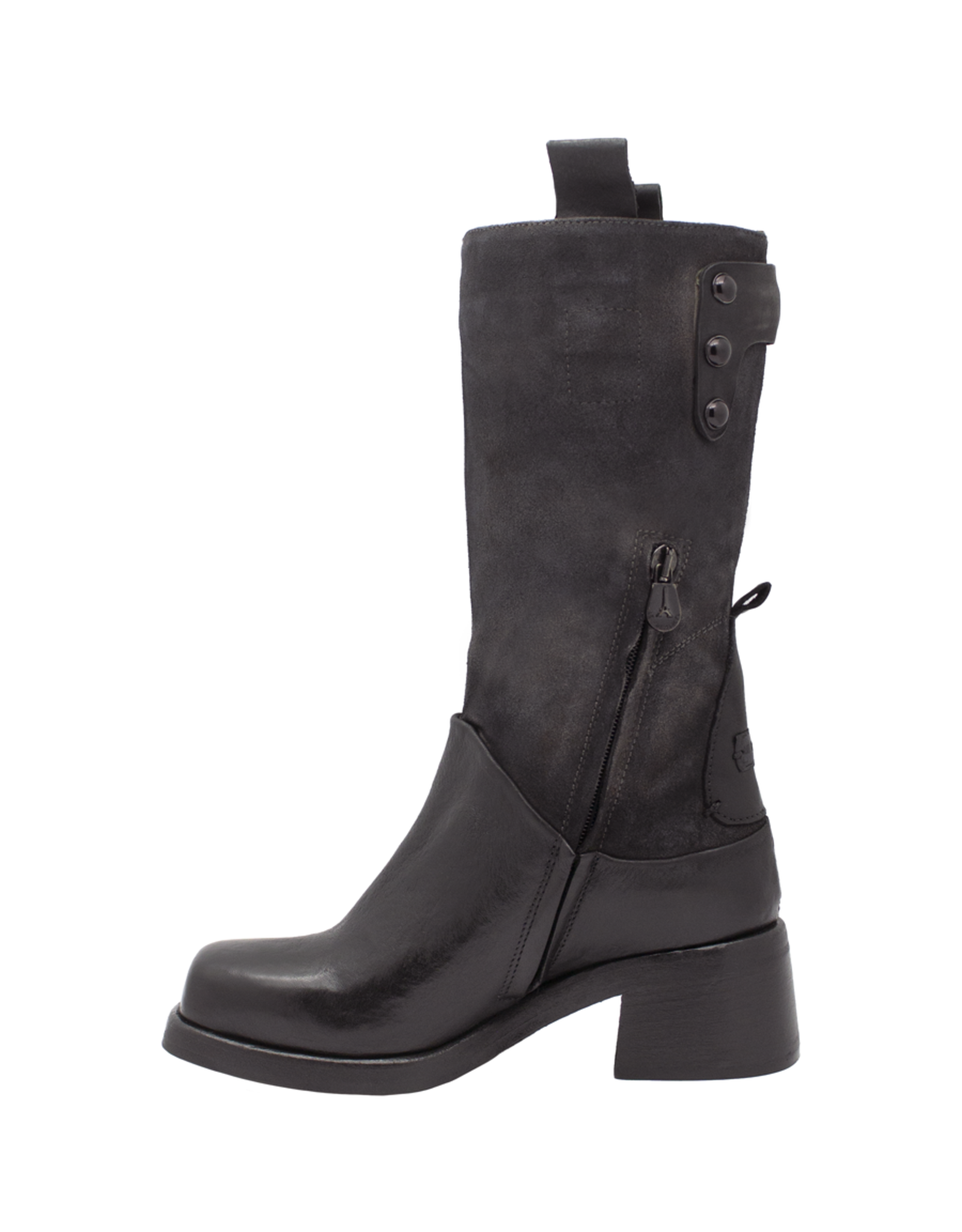 LeRuemarcel LeRuemarcel LR1R Black MidCalf Boot Kuja
