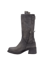 LeRuemarcel LeRuemarcel LR1Q Grey Midcalf Boot Kuja