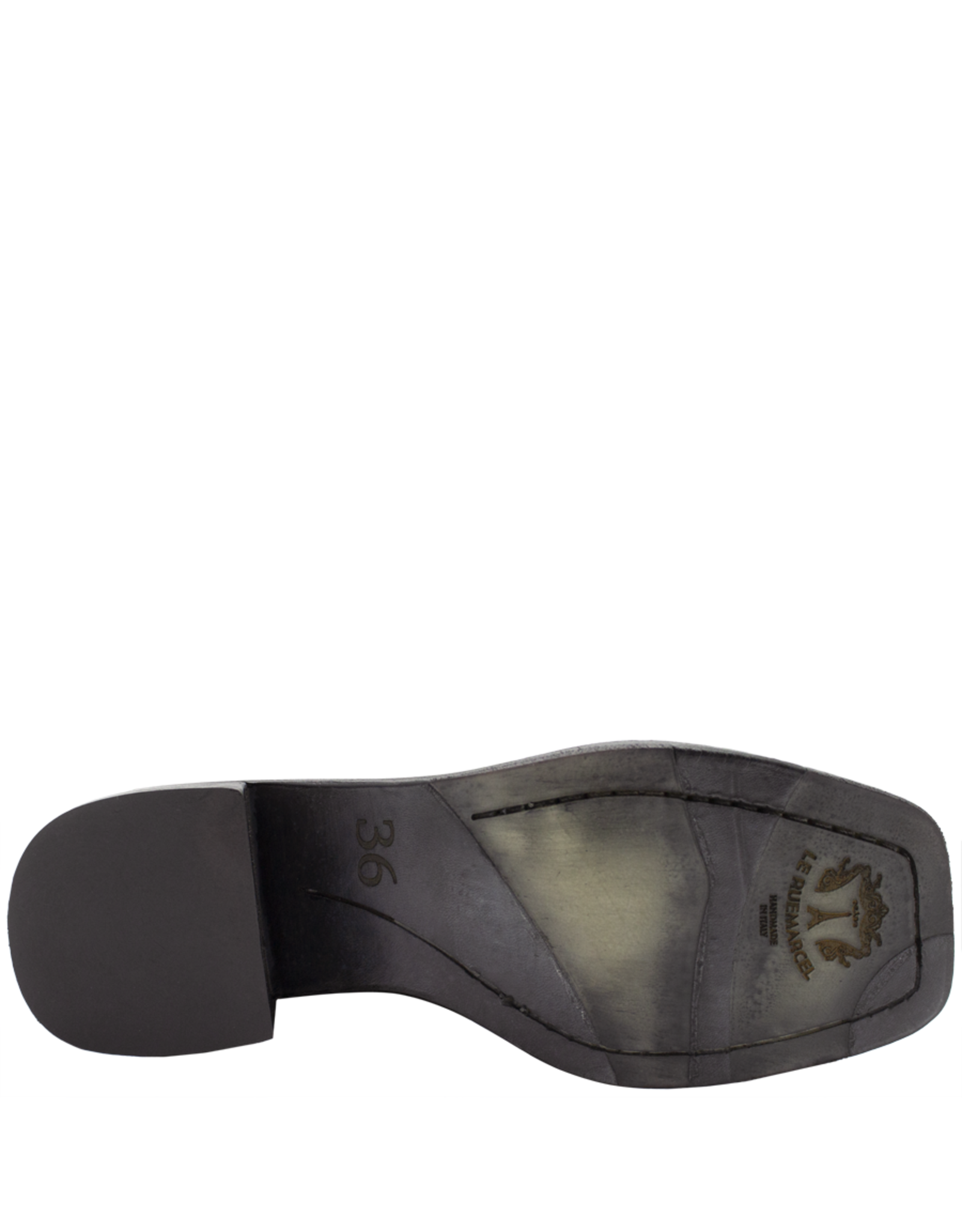 LeRuemarcel LeRuemarcel LR1Q Grey Midcalf Boot Kuja